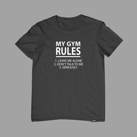 تيشيرت GYM RULES