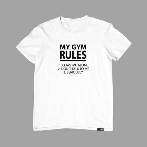 تيشيرت GYM RULES